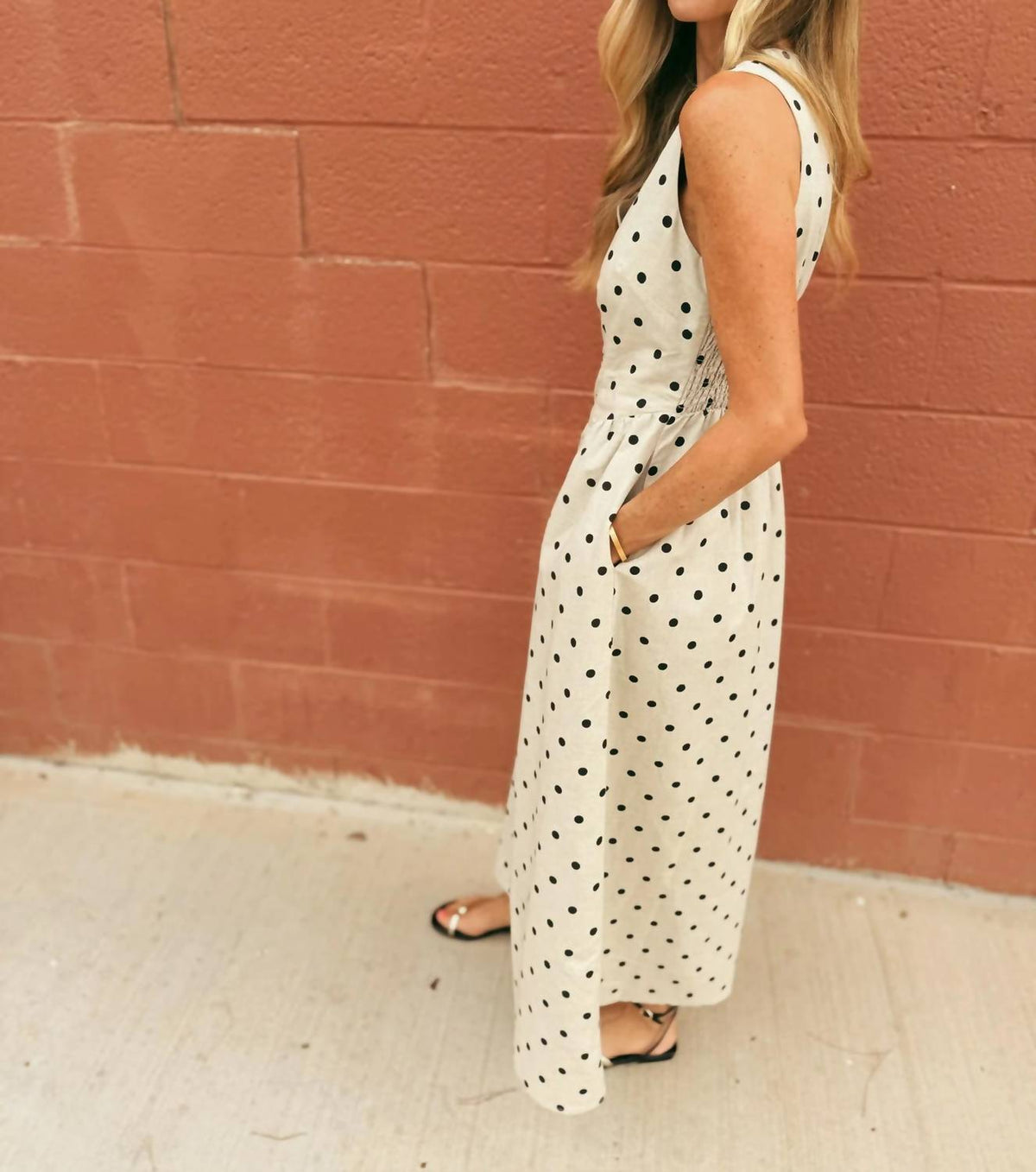 Sundays - Polka Dot Sabrina Dress