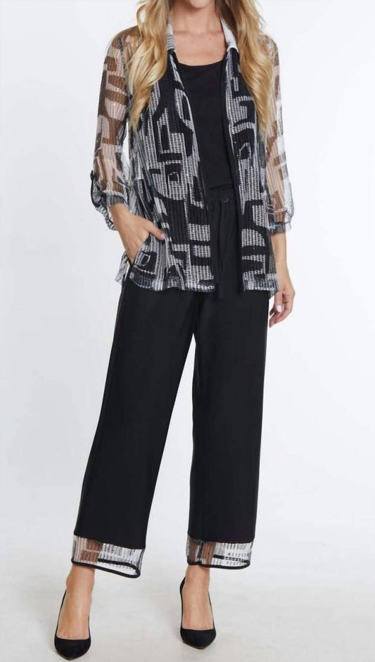 Multiples - Open Front Jacket