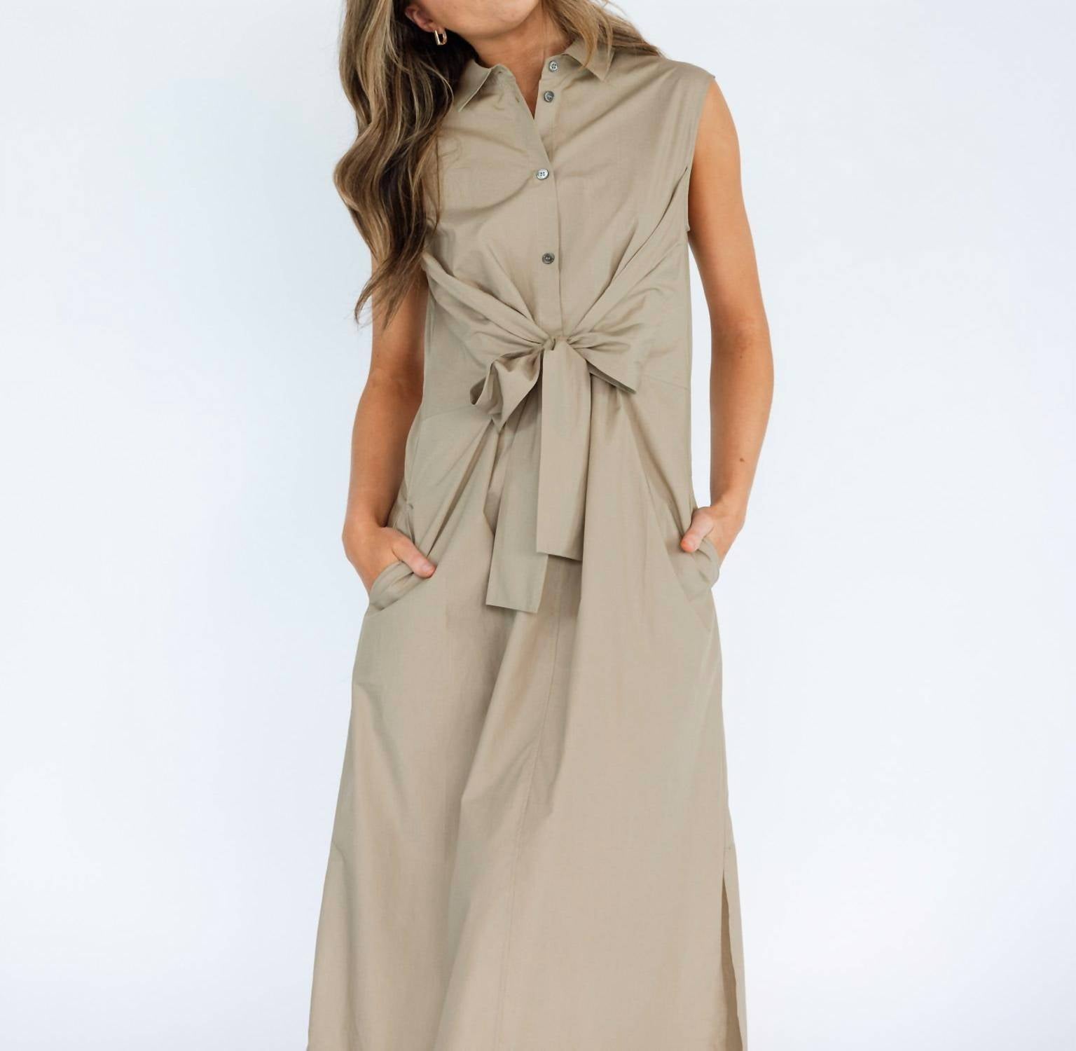 Peter O. Mahler - Popeline Wrap Dress