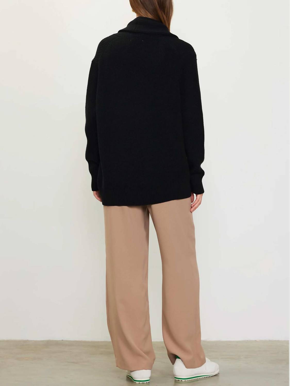 Skies Are Blue - Long Sleeve Shawl Collar Cardigan