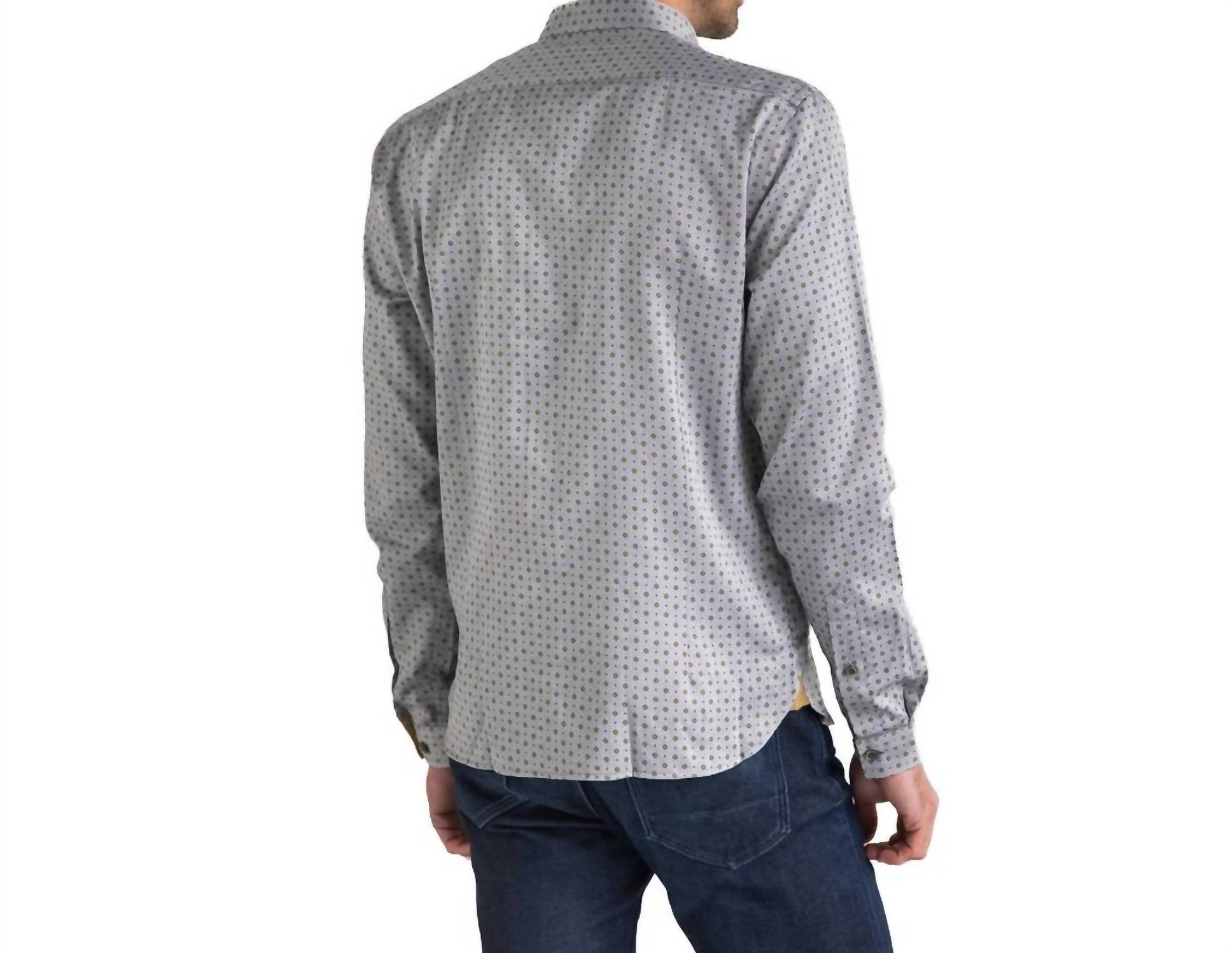 Vustra - Button Down Cotton Long Sleeve Shirt