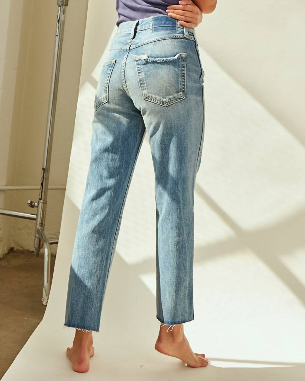 Amo - Loverboy Relaxed Fit Straight Leg Jeans