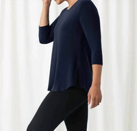 Sympli - To Go Classic 3/4 Sleeve Top
