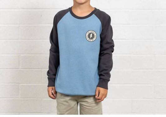 Tiny Whales - Boys Lakeside Long Sleeve Sweatshirt