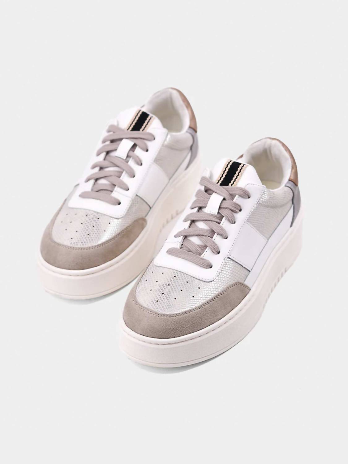 Shu Shop - Women's Oriana Snake Platform Sneakers