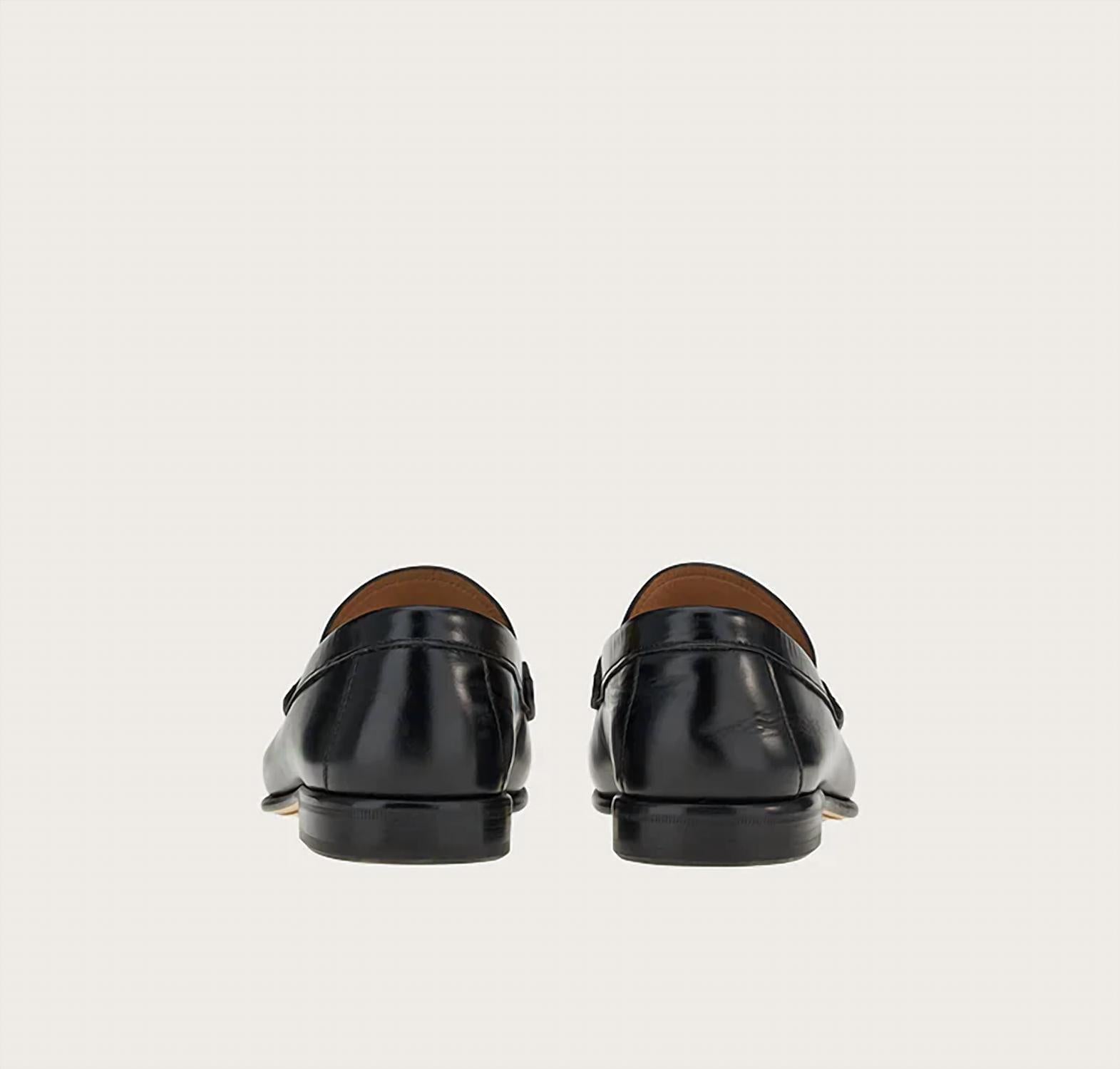 Salvatore Ferragamo - Men's Mathias Leather Gancnini Moccasin