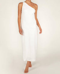 Mikoh - Linen Vera One Shoulder Maxi Dress
