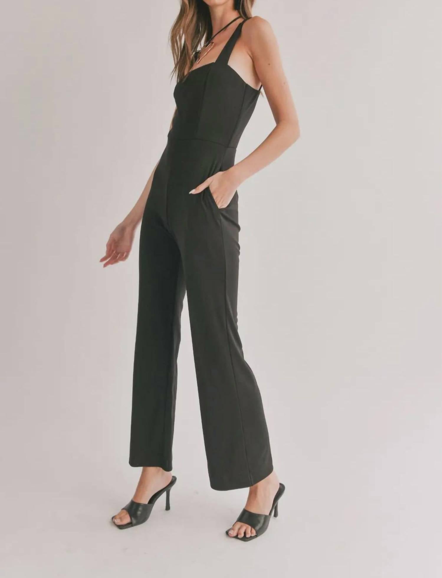 Sage The Label - Iconic Square Neck Jumpsuit