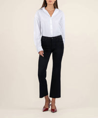 Kut From The Kloth - Kelsey Mid Rise Ankle Flare Inset Leg Jean