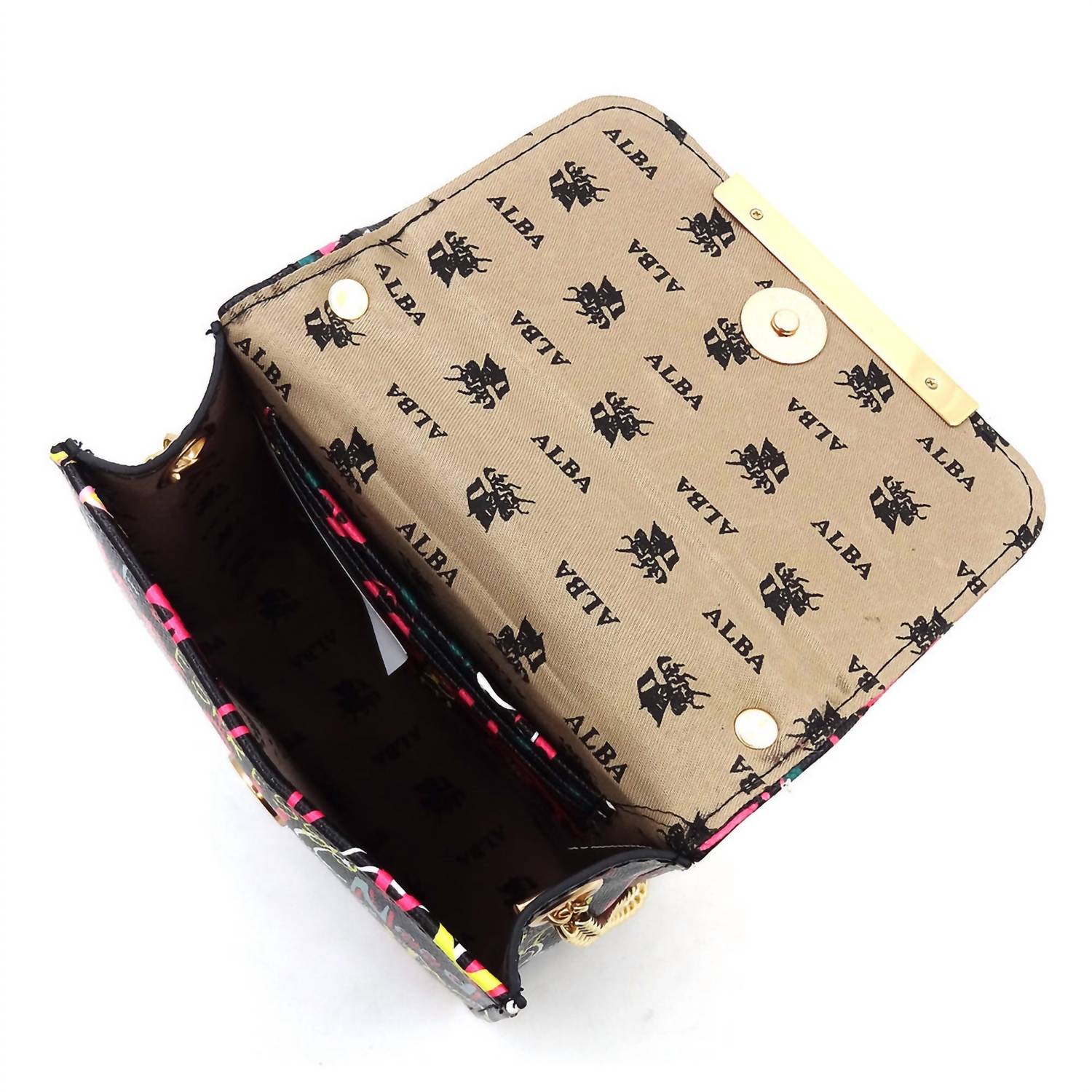 ALBA HANDBAG Women's Queen Bee Mini Bag in black - women's bag - view 4
