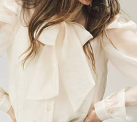 The Shirt - Long Sleeve French Bow Shirt