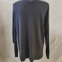 M Made In Italy - Women's Foil Print Crew Neck Top