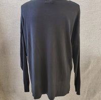 M Made In Italy - Women's Foil Print Crew Neck Top