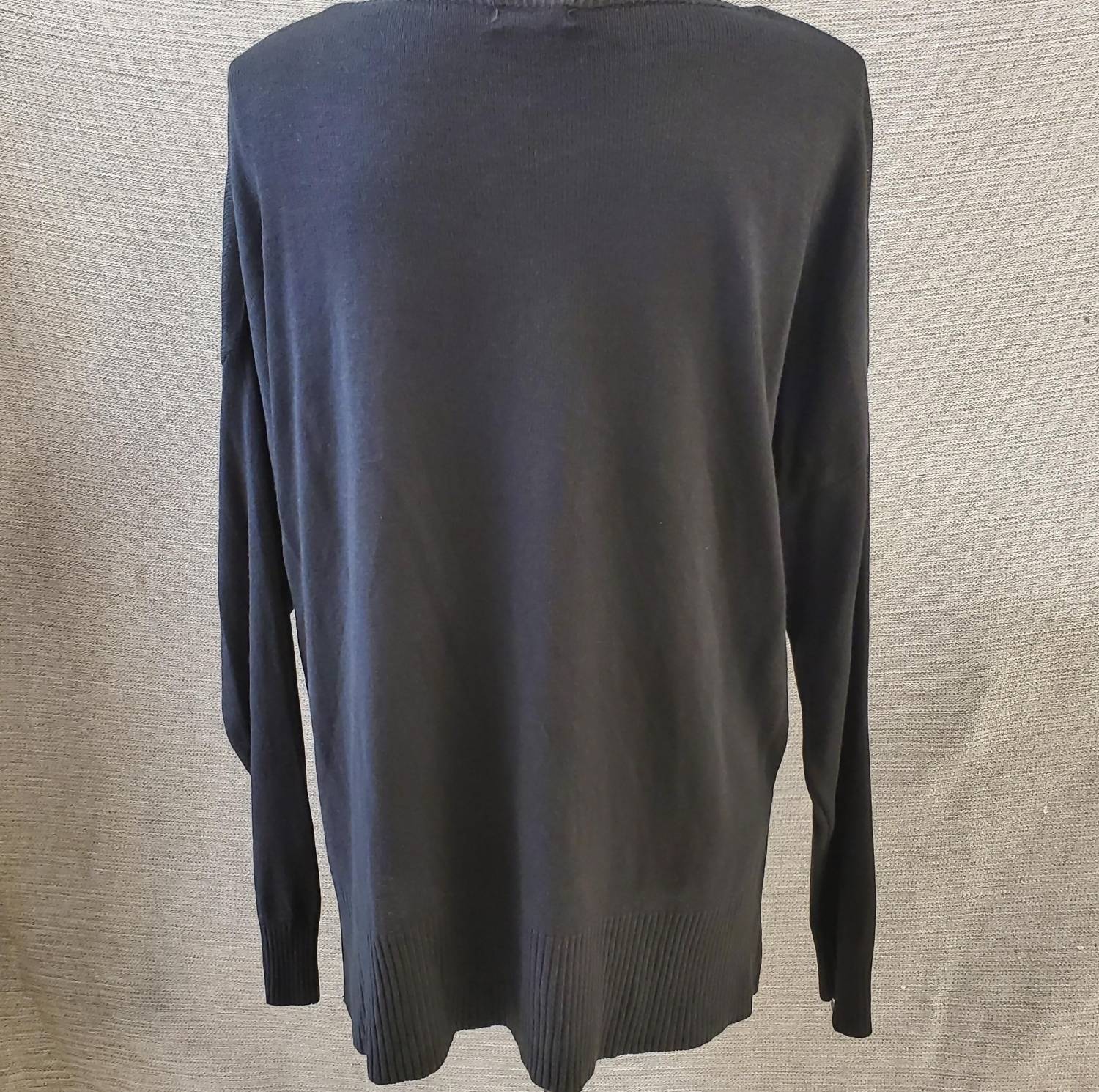M Made In Italy - Women's Foil Print Crew Neck Top