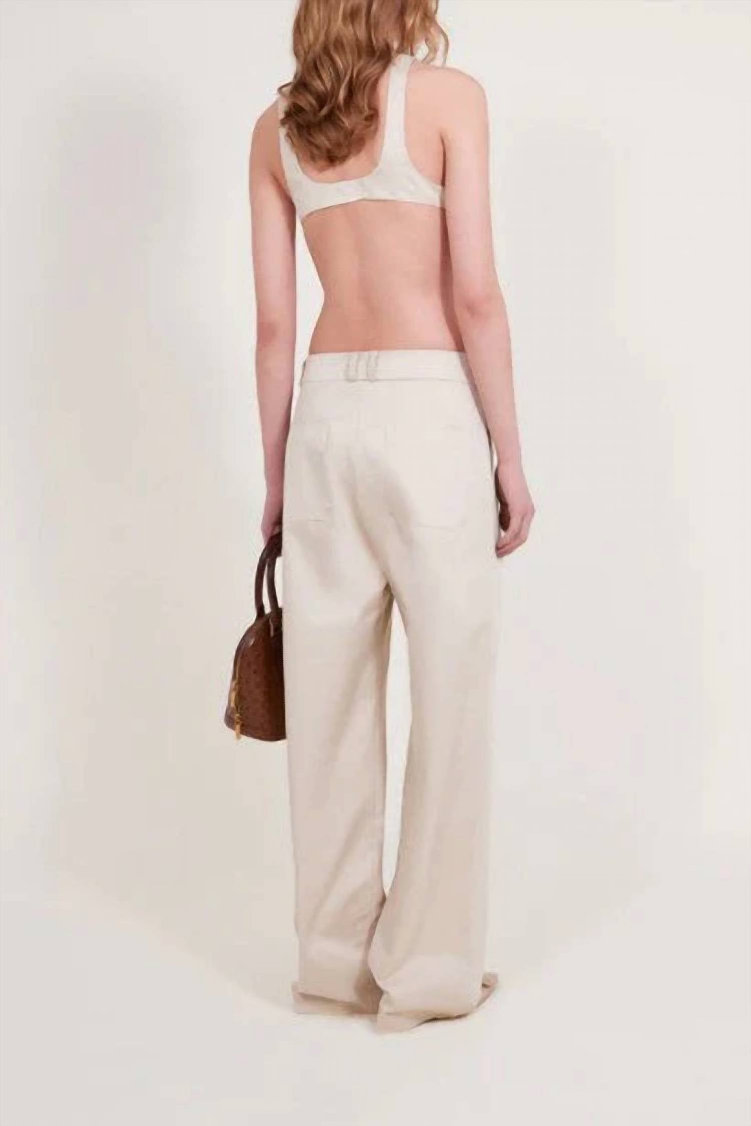 Alfie - Wide Leg Tailored Pant