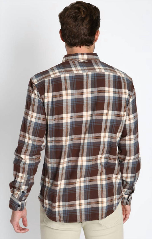 Jachs New York - Stretch Midweight Flannel Workshirt