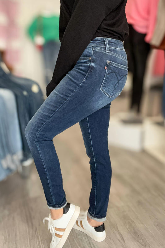 Judy Blue - Melody Mid Rise Thermal Skinny