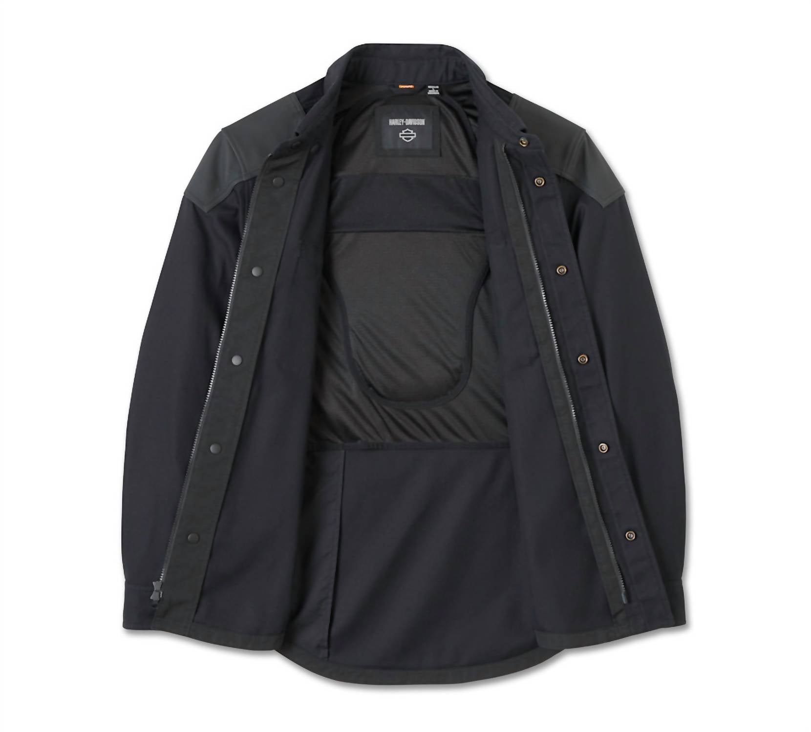 Harley Davidson - Men's Riding Padded Zip-up Jacket