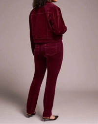 Tribal - Button-front Stretch Corduroy Jacket