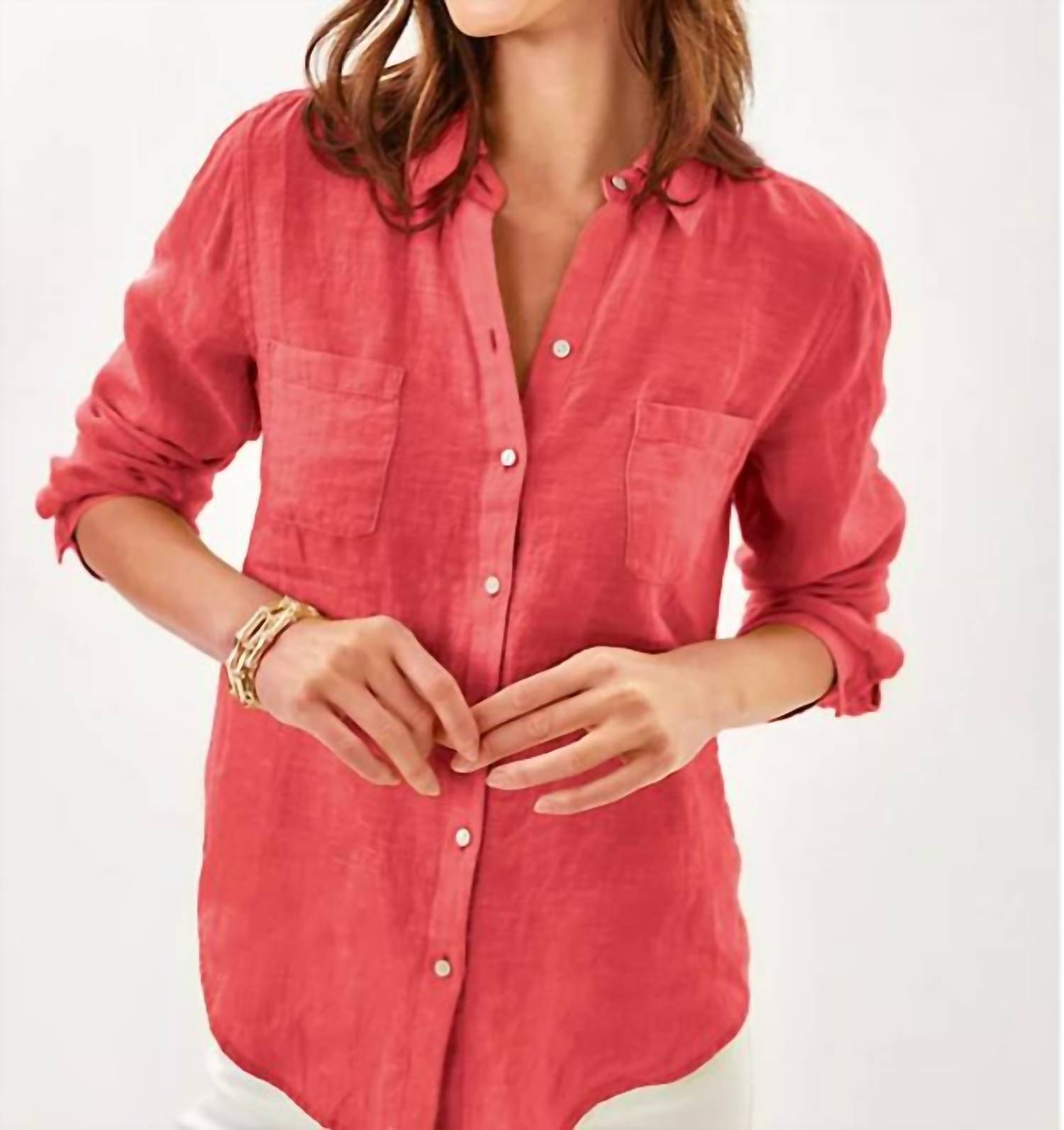 Lilly Pulitzer - Sea View Button Down Top