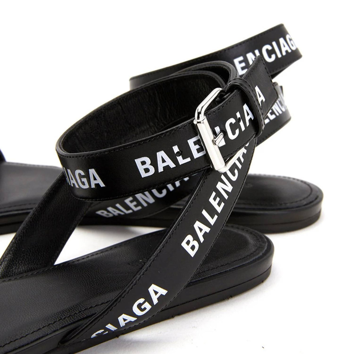Balenciaga - Women's Round Flat Sandals