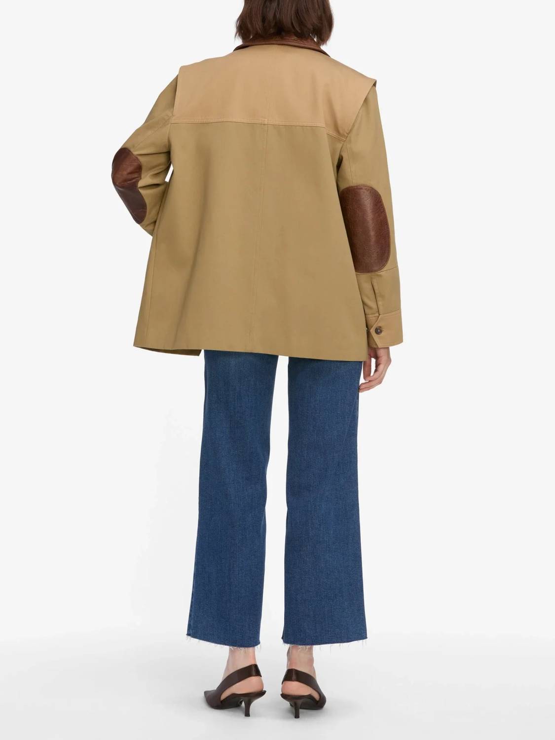 Frame - Le Slim Palazzo Crop Jeans