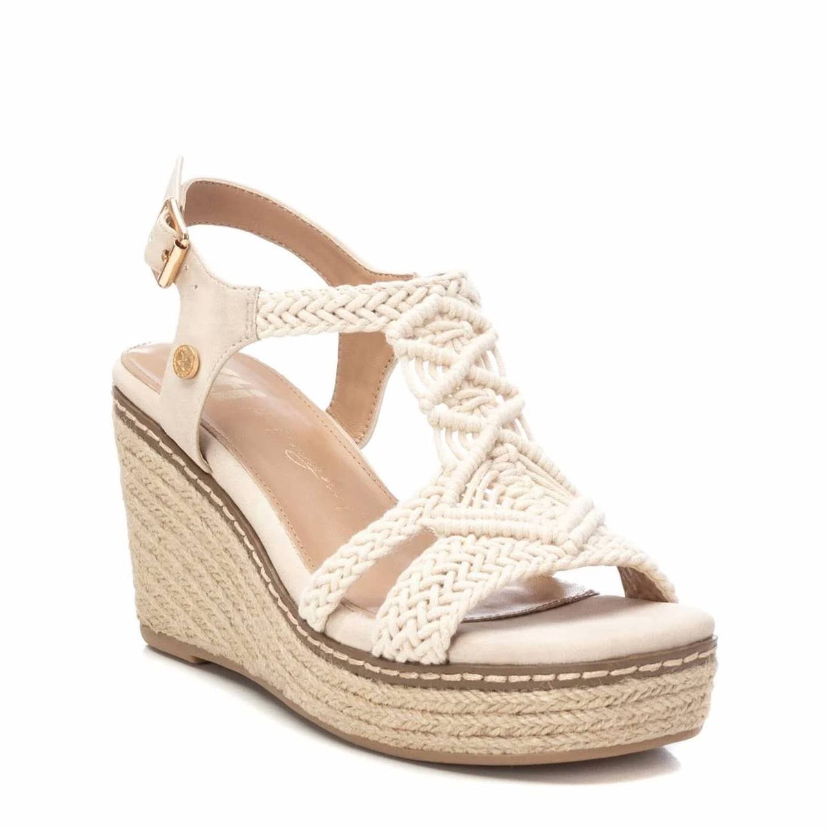 Xti - Women's Jute Wedge Sandals