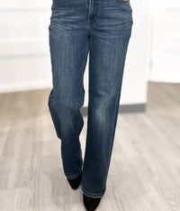 Judy Blue - Margaret High Waist V-front Straight Leg Jeans