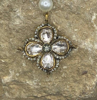 Rebecca Ray Jewelry - Women's Vintage Glass Bead Rosary Chain Necklace