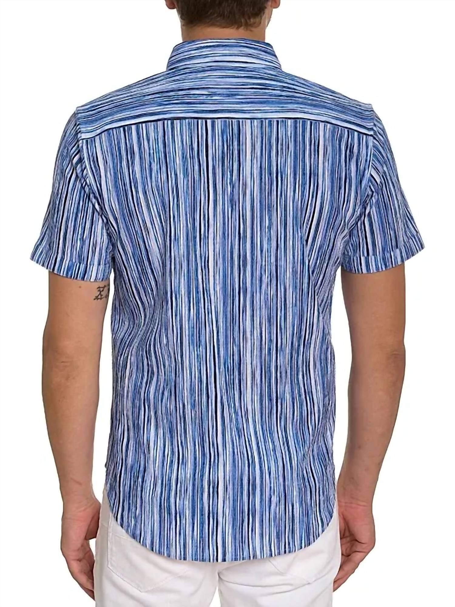 Robert Graham - Flashback Seersucker Stripe Shirt