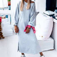 Lily Clothing - Fashion Casual Long Slit Dress