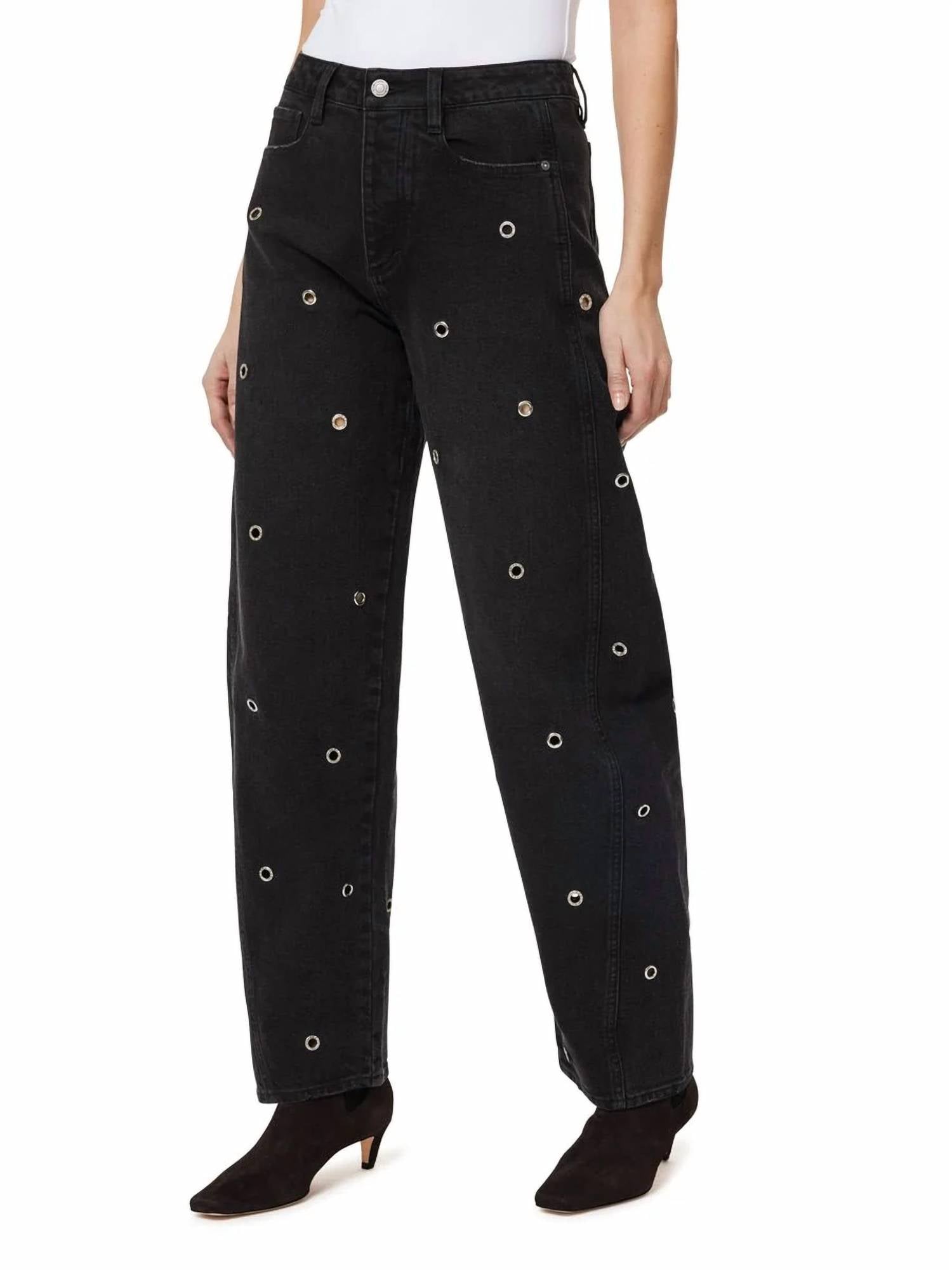 Habitual - Embellished Barrel Jeans
