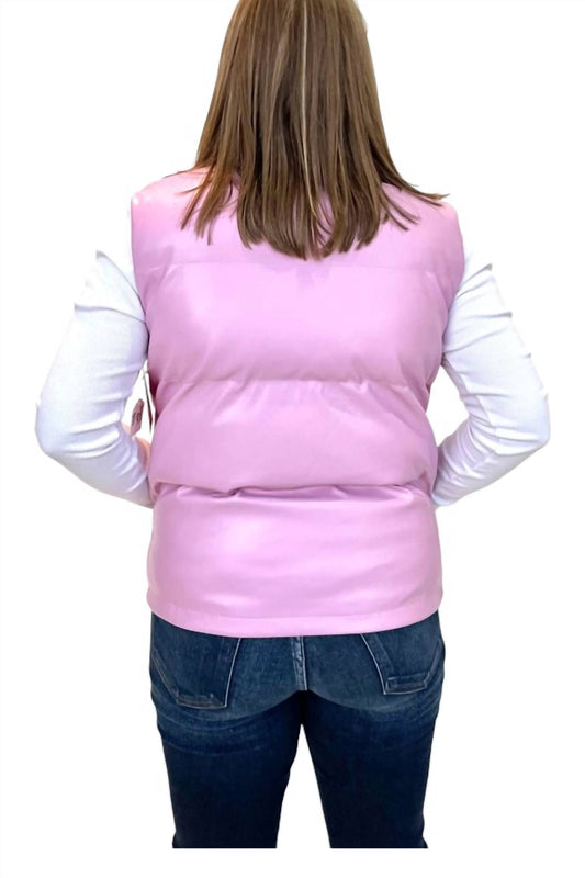 Buddylove - Bubblegum Puffer Vest