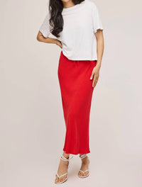 Gentle Fawn - Bias Cut Midi Skirt -plus