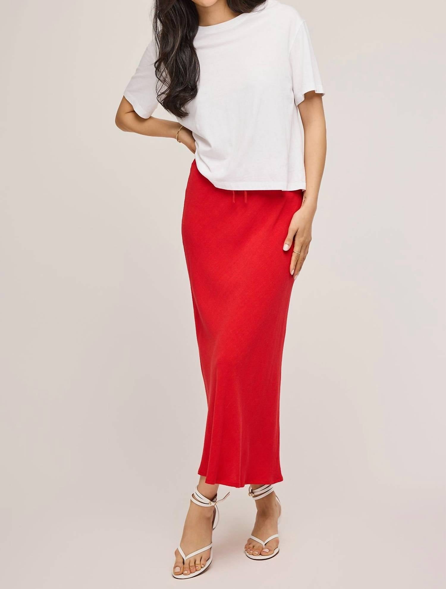 Gentle Fawn - Bias Cut Midi Skirt -plus