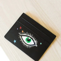 Alepel - Women's Eyes & Stars Cardholder