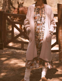 Promesa - Cable Knit Cardigan