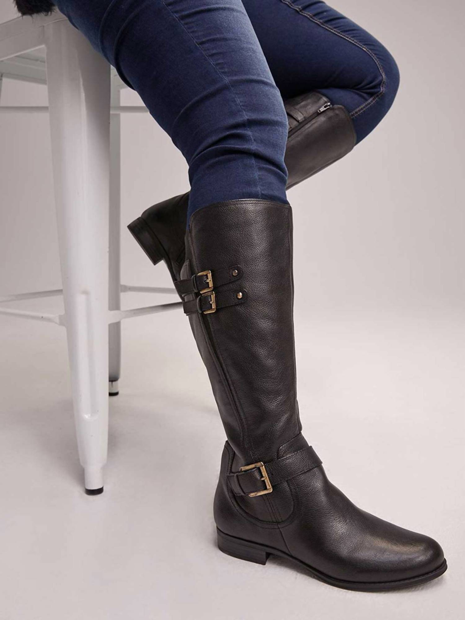 Naturalizer - Women's Jessie Regular Calf Riding Boot
