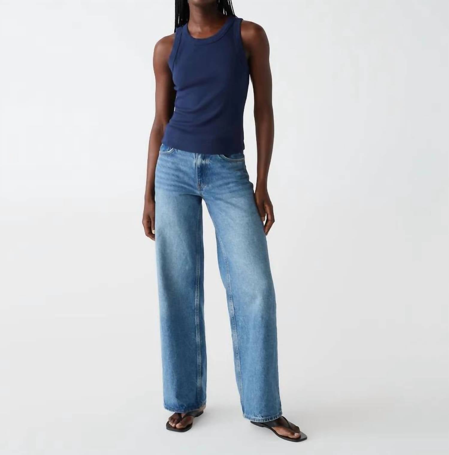 Michael Stars - Gina Ribbed Crop Tank