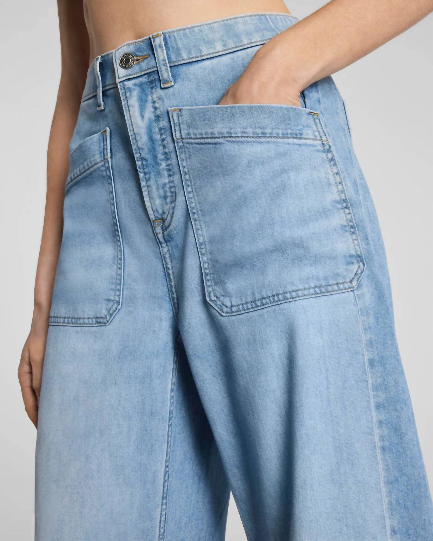 Spanx - Utility Barrel Leg Jeans