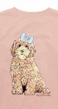Properly Tied - Girl's Goldendoodle Long Sleeve Tee