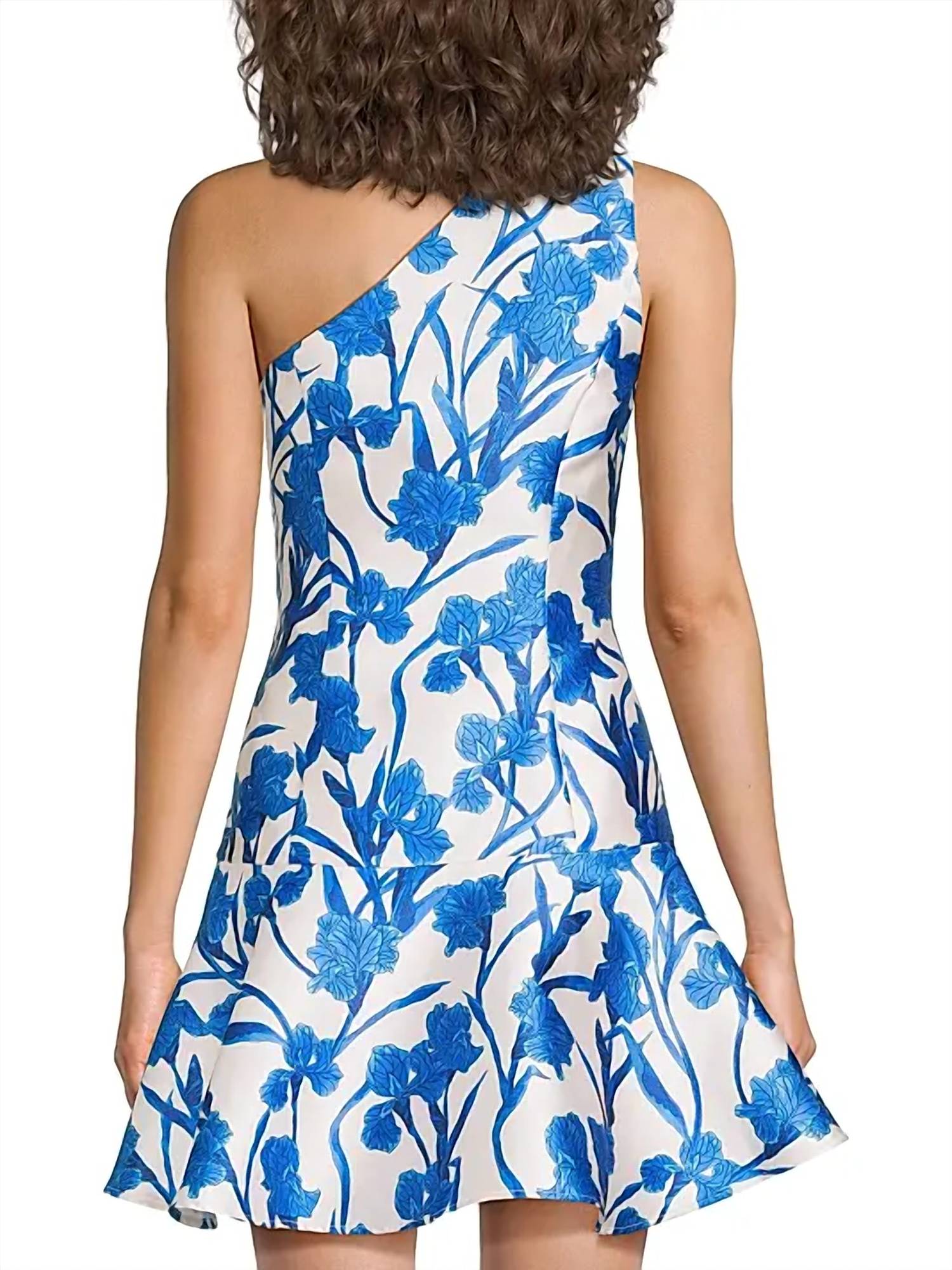 Hutch - Silas Floral One-shoulder Minidress