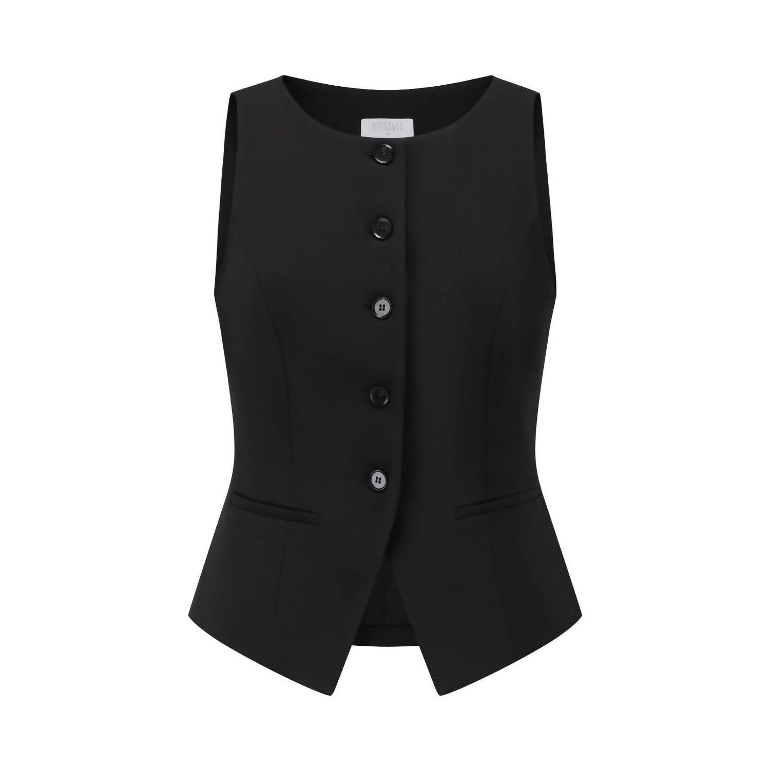 AIROTCIV BY VICTORIA The Avery Vest in black - women's jacket - view 4