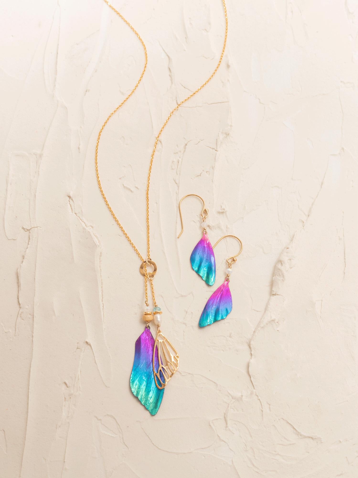 Holly Yashi - Flutterby Lariat Necklace