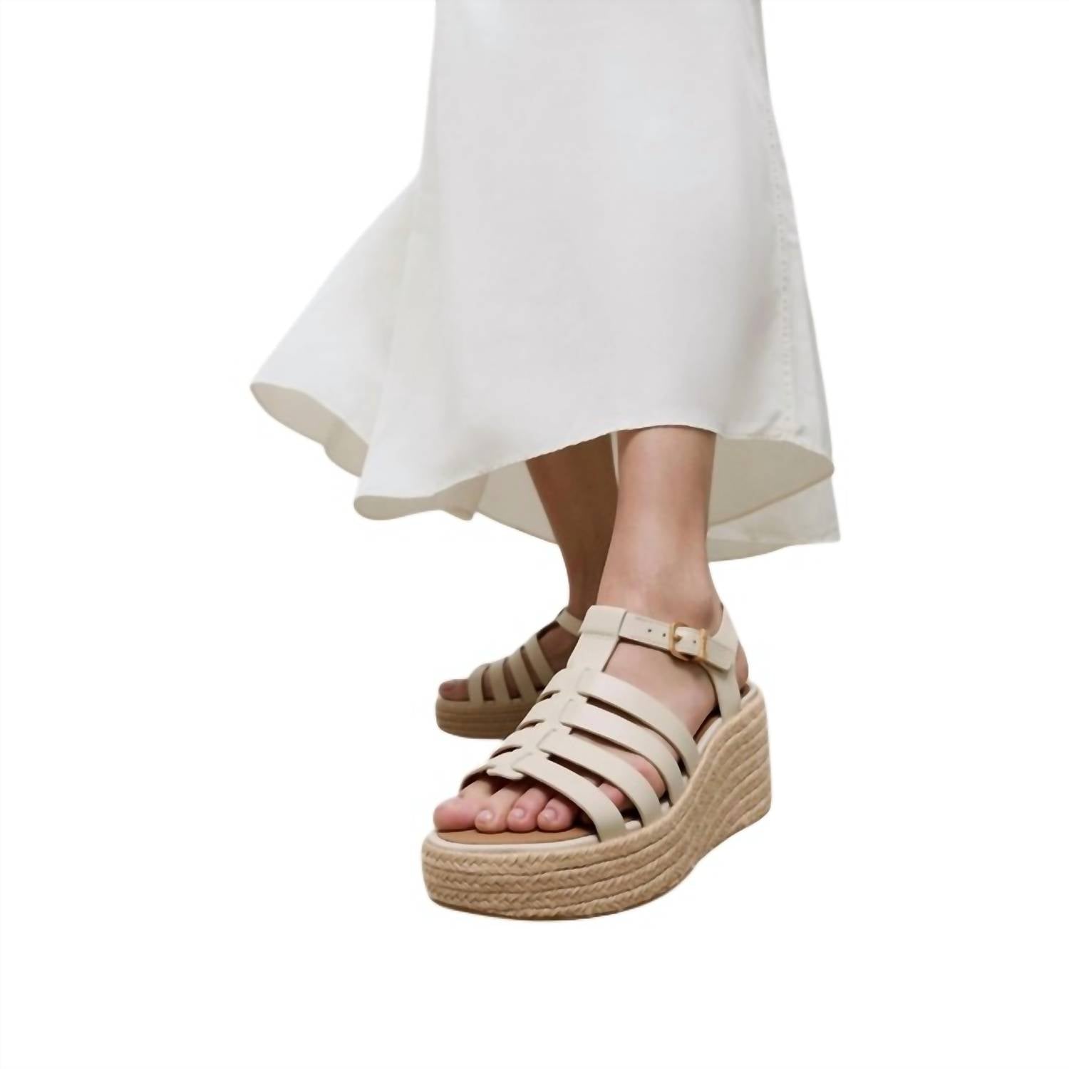 Fitflop - Women's Platforms Espadrille Fisherman Wedge Sandals