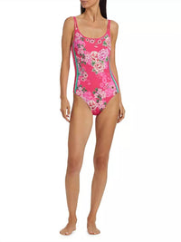 Johnny Was - Double Strap One Piece Swimsuit