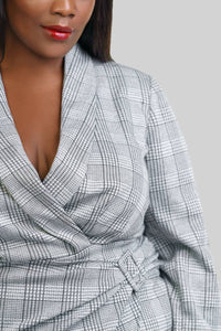 Donna Morgan - Metallic Maitrie Dress - Plus