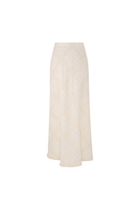 Zimmermann - Tallow Lace Trim Bias Skirt