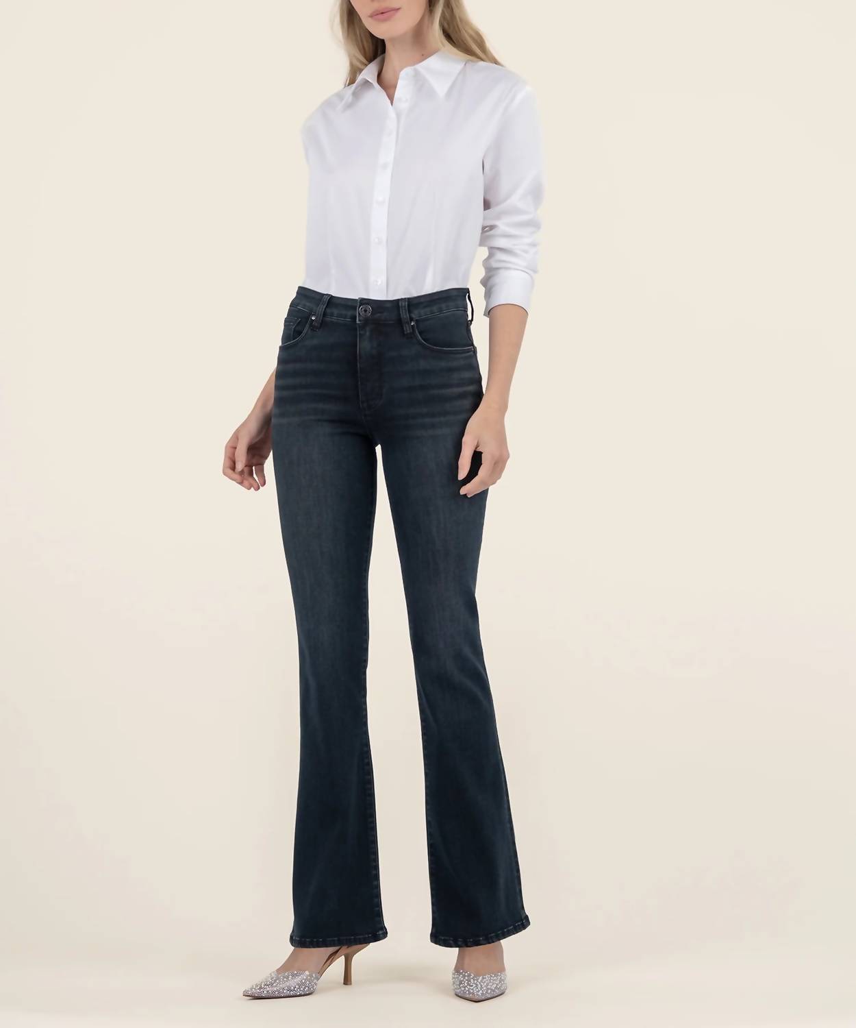 Kut From The Kloth - Ana High Rise Flare Denim Pants