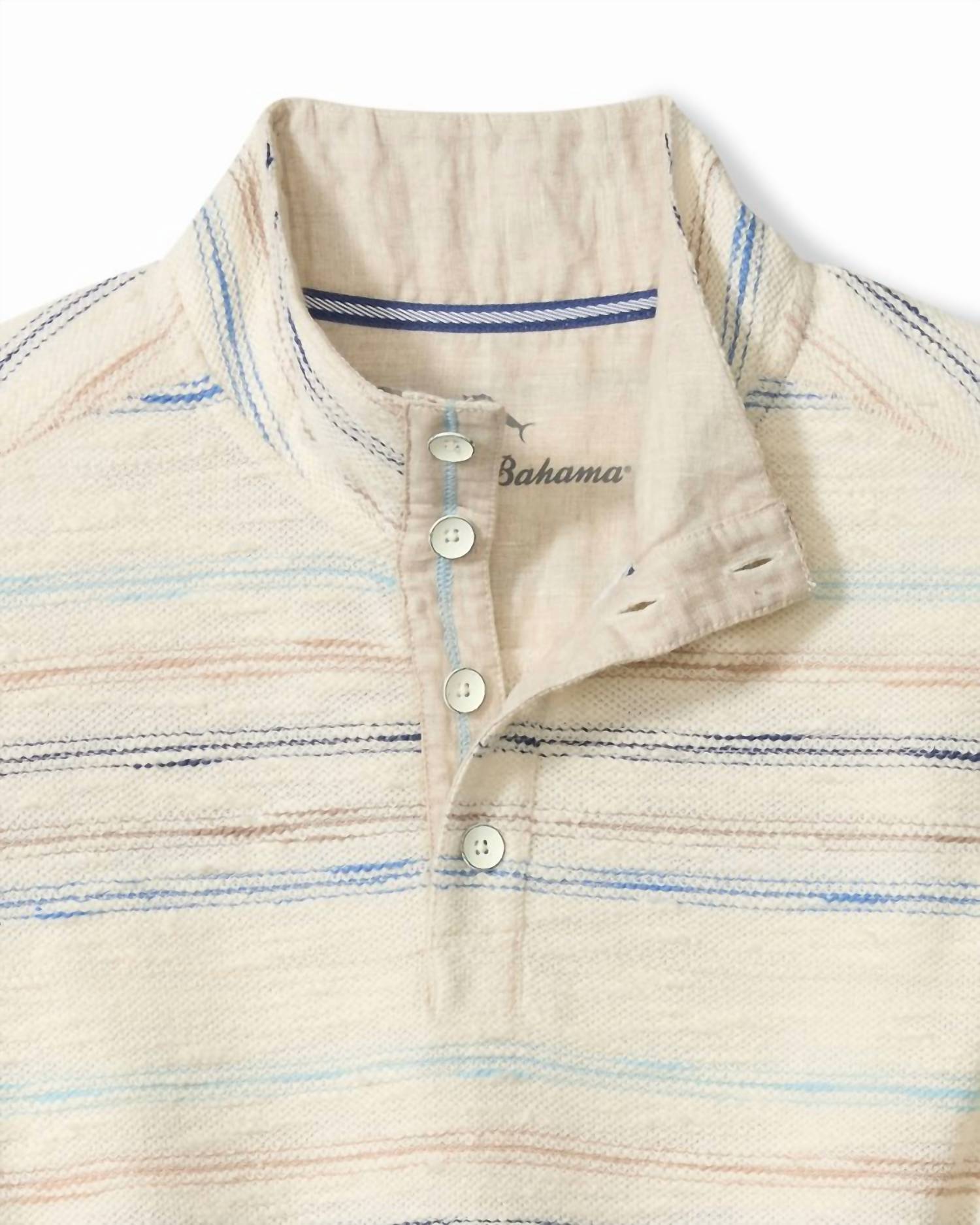 Tommy Bahama - Minori Sands Button Mock Sweatshirt